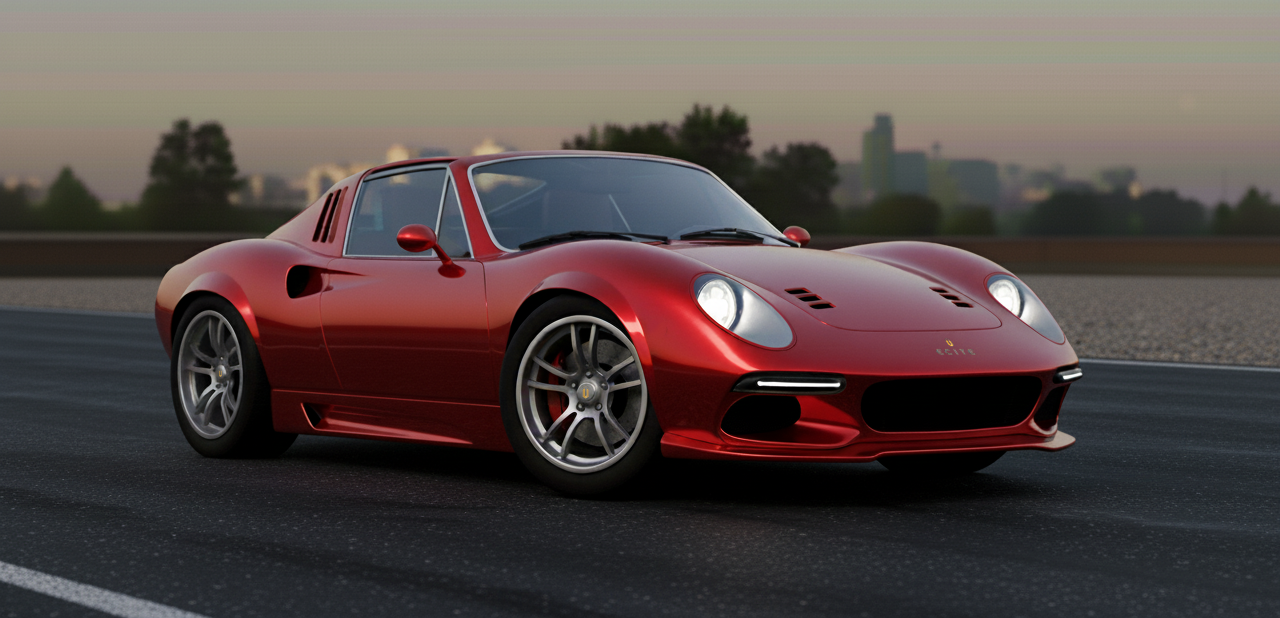Red E-Cite Adrenalin GT concept